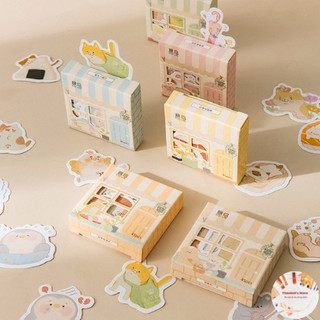 Hộp sticker 45 miếng trang trí sổ hàn quốc cute - thaoanh's store