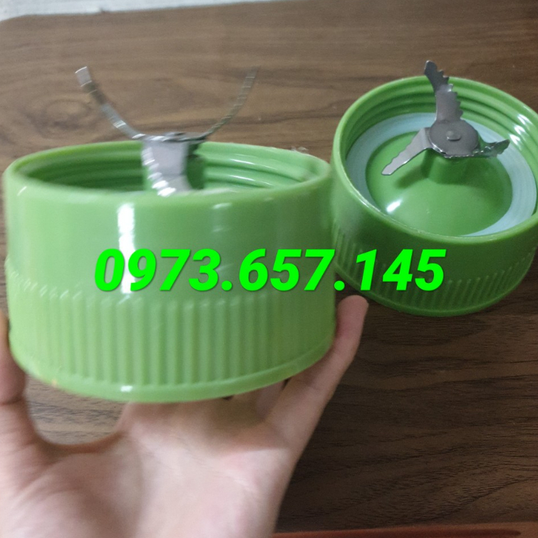 Lưỡi dao 4 kèm gioăng cao su máy xay sinh tố Jiplai, Sunhouse SHD5112, Kim Cương.... hàng thay thế