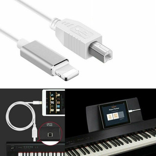 Cáp Kết Nối Đàn Piano, Organ Với Ipad, Iphone Cổng Midi USB OTG Type B