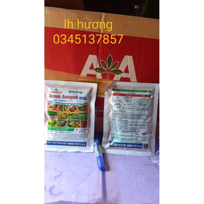 Rầy xanh Deco Acepat 95SG hàng loại 1 chuẩn Cam