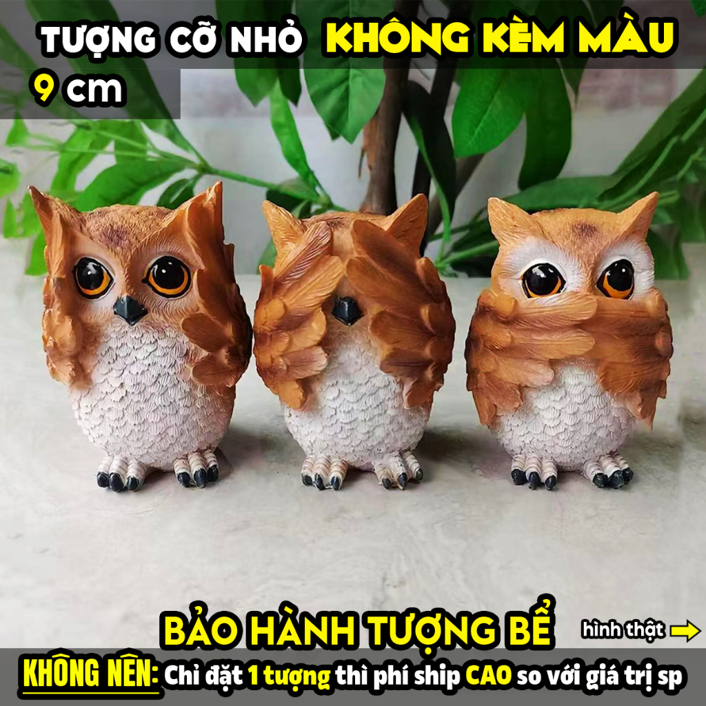 Tượng tô màu chọn mẫu, THÍCH CÚ MÈO 3 KIỂU, size L, tượng thạch cao (Không kèm màu), tô tượng, đồ chơi cho trẻ