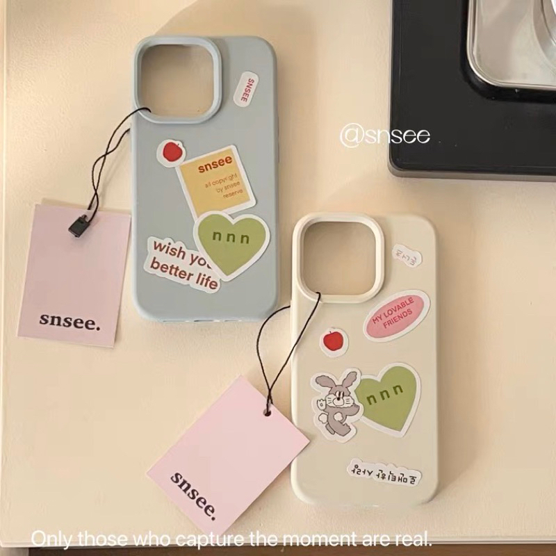 Ốp iPhone snsee tặng kèm sticker