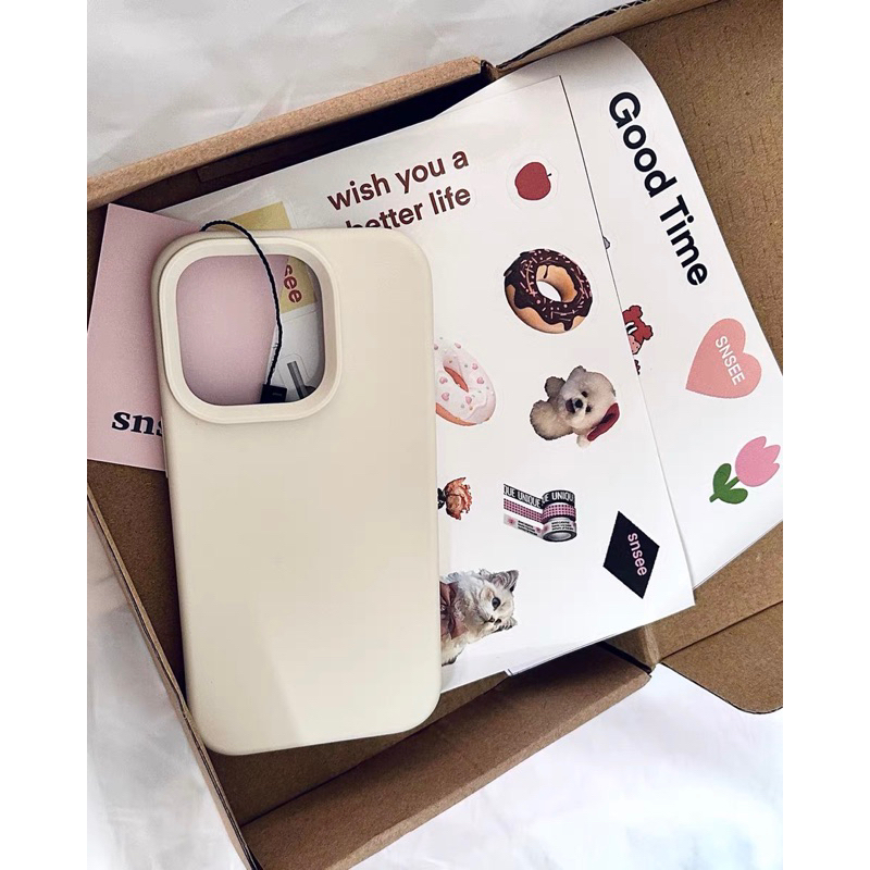 Ốp iPhone snsee tặng kèm sticker