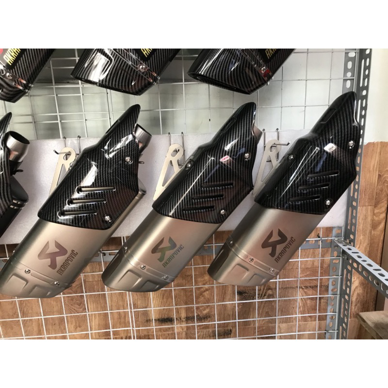 Bô Akrapovic R1 + Cổ Bầu Hơi Ex150, Winner X ,R15 V3