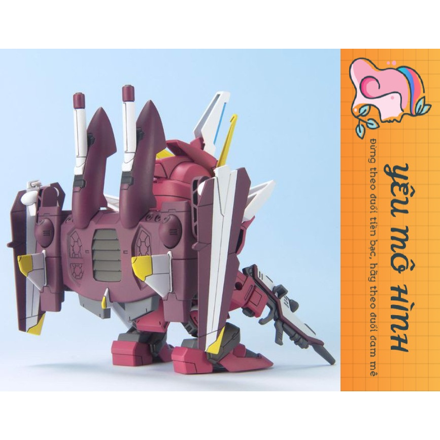 Mô hình Gundam SD Justice Soldier Tặng kèm base trưng bày