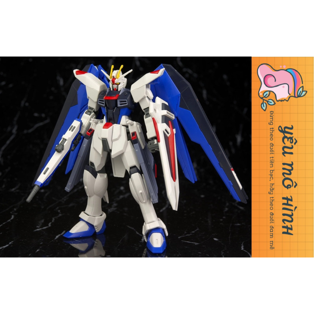 Gundam HG ZGMF-X10A Freedom Fighter Tặng kèm base trưng bày