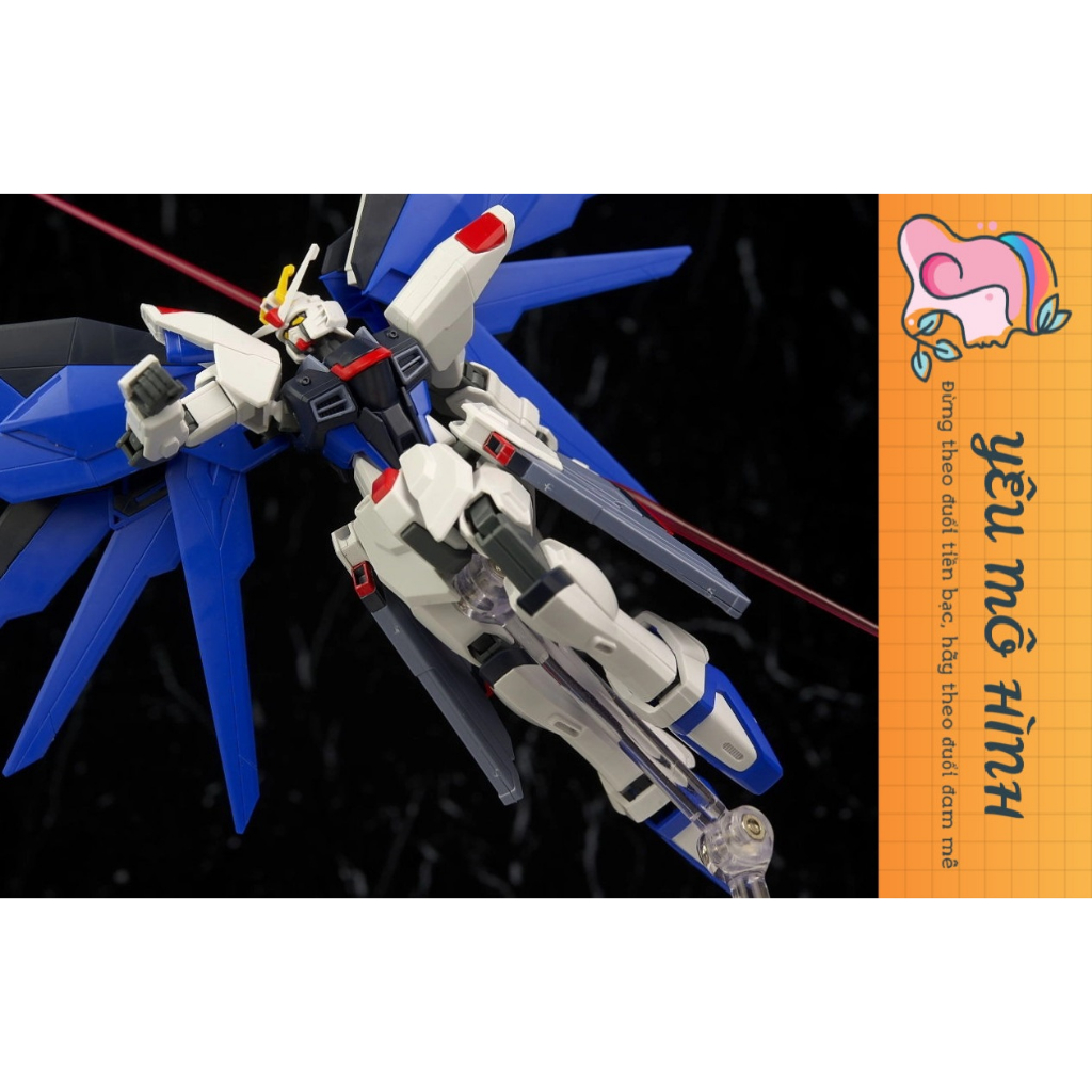 Gundam HG ZGMF-X10A Freedom Fighter Tặng kèm base trưng bày