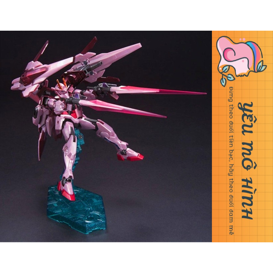 Gundam HG Trans-Am Raiser Tặng kèm Decal Kim tuyến và Base trưng bày