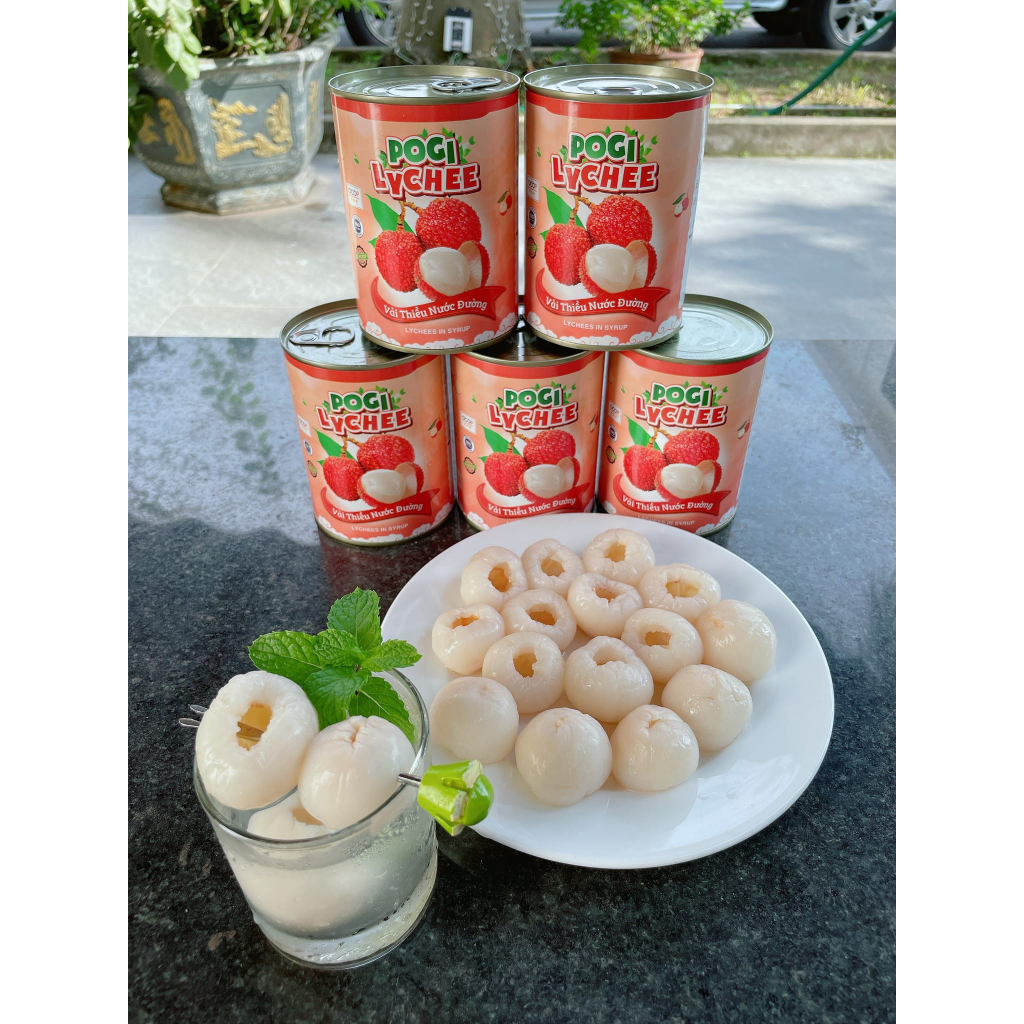 Vải Thiều Ngâm Đường VIFOCO 565gr