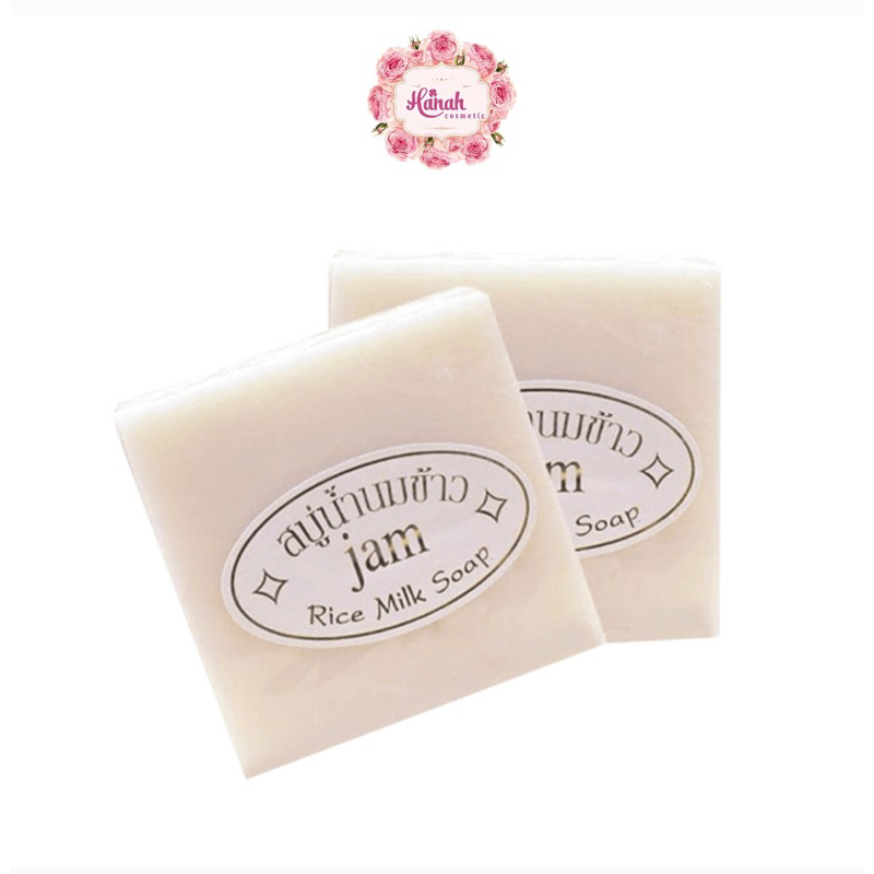 XÀ PHÒNG GẠO DYNARY RICE MILK SOAP THÁI LAN - BÁNH VUÔNG