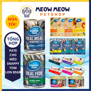 Pate SNAPPY TOM cho mèo đủ vị Pate Snappy Tom dinh dưỡng cho mèo mọi lứa tuổi