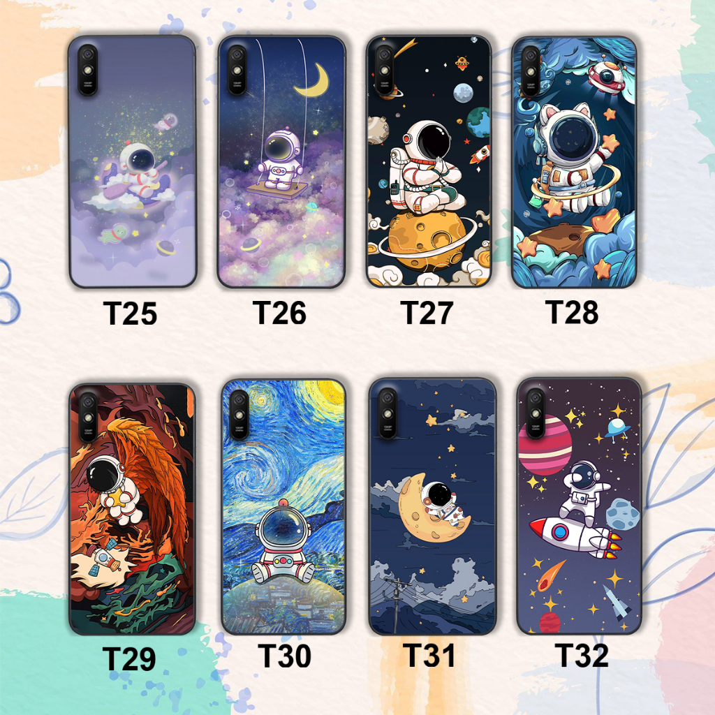 Ốp lưng Xiaomi Redmi 7A / Redmi 8A / Redmi 9A vũ trụ phá cách họa tiết đẹp cute bền rẻ