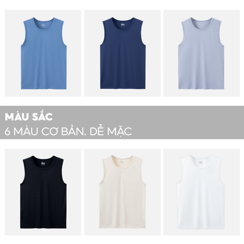 Áo Sát Nách 5S FASHION, Chất Freezing Siêu Nhẹ, Mát, Kiểu Dáng Thể Thao, Khỏe Khoắn