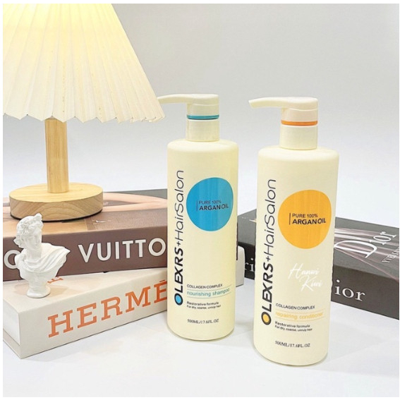 Combo CẶP GỘI XẢ Olexrs Collagen 500ml + Ủ Tóc Olexrs Collagen 500ml Chính Hãng