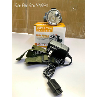 Đèn pin đội đầu chống nước YANI YN-9811 Đèn đội đầu cao cấp đèn led siêu sáng