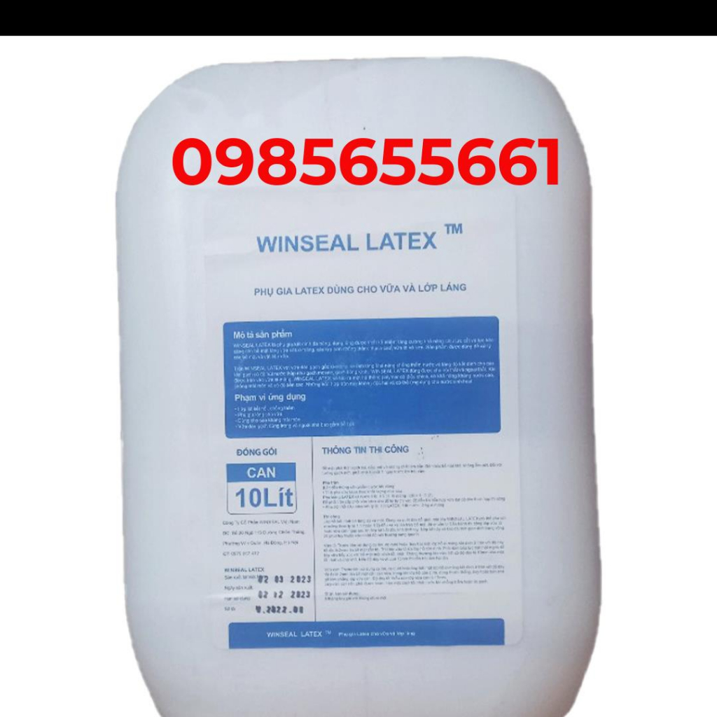 winseal latex 10 chống thấm dạng nước(tương tự sika TH)