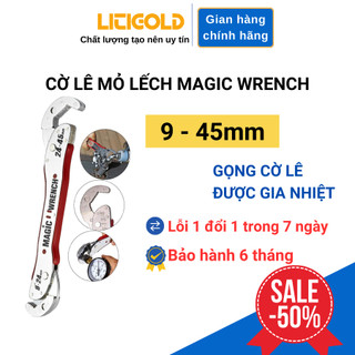 Cờ lê mỏ lếch sửa chữa đa năng magic wrench 9-45mm - mở được nhiều loại ốc - nhiều kích cỡ khác nhau - litigold