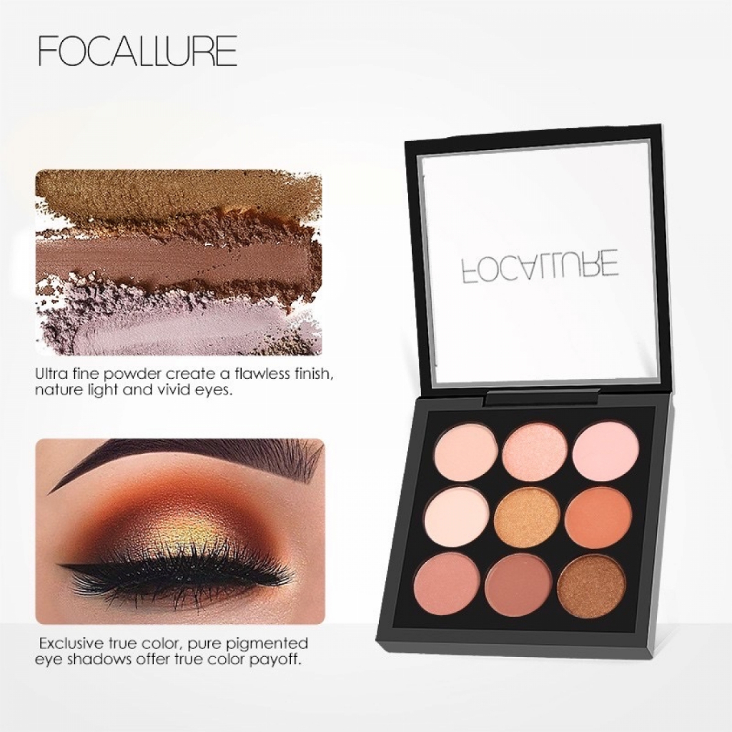 Bảng Màu mắt Focallure Nine colors Eyeshadow FA-36