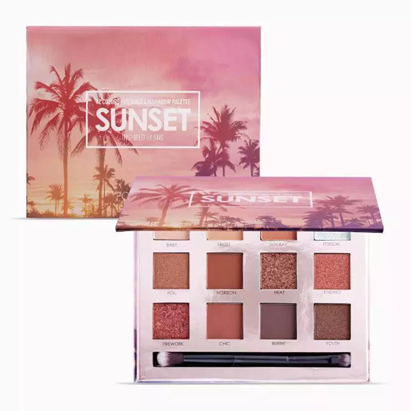 Bảng phấn mắt 12 màu Focallure 12 Color Eyeshadow Palette FA50 Sunset