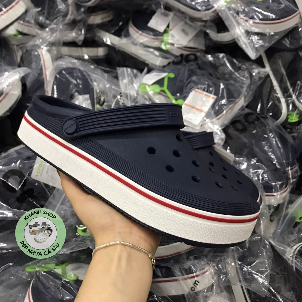 DÉP SỤC CROSS BAND CLEAN LIỀN KHỐI CHO CẢ NAM VÀ NỮ MÀU NAVY TẶNG 10 STIC