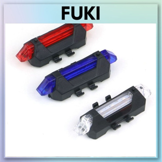 Hình ảnh Đèn led xe đạp Đèn tín hiệu gắn xe đạp nhiều màu có cổng sạc USB FUKI chính hãng