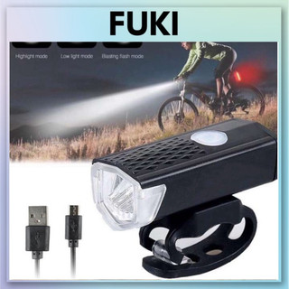  Đèn Pin xe đạp Sạc Usb Gắn Xe Đạp Chất Lượng Cao Tiện Dụng FUKI 