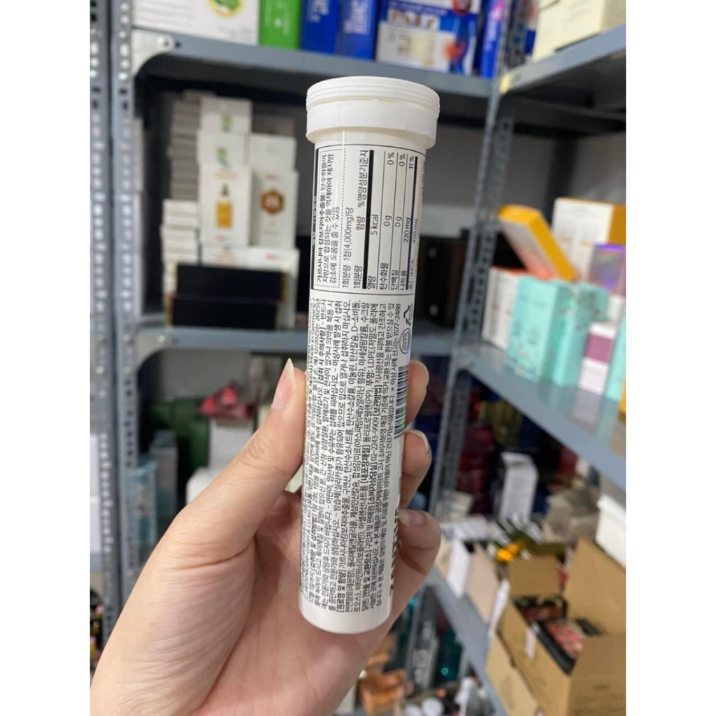 Viên Sủi Giảm Cân Zantiva Everfit Diet Natural Plus Ống 20 viên