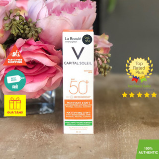 Vichy Capital Soleil Mattifying - Kem Chống Nắng Kiềm Dầu Chống Nám 50ml