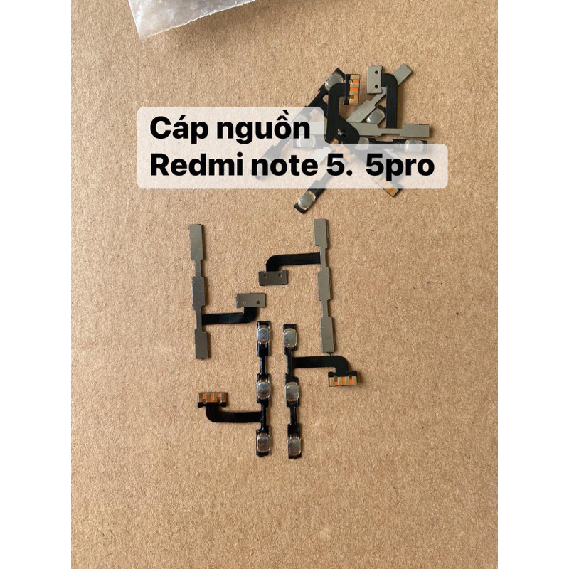 cáp nguồn + volume Redmi note 5  note5 pro