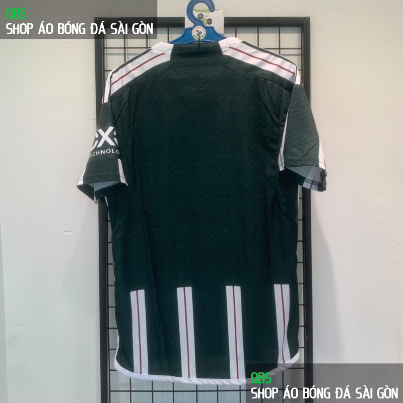ManU xanh rêu sân khách mùa giải 23/24-Bộ áo bóng đá bản Fan vải Thái cao cấp