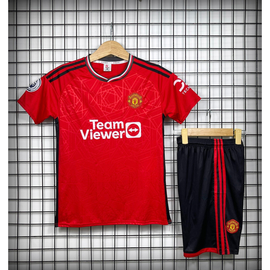 Bộ Đồ Đá Banh CLB MU màu đỏ