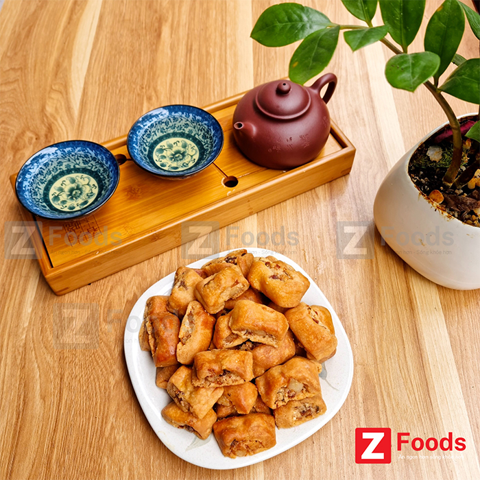 Bánh chả Hà Nội ăn vặt ít ngọt, làm tươi trong ngày- set 200/500Gr
