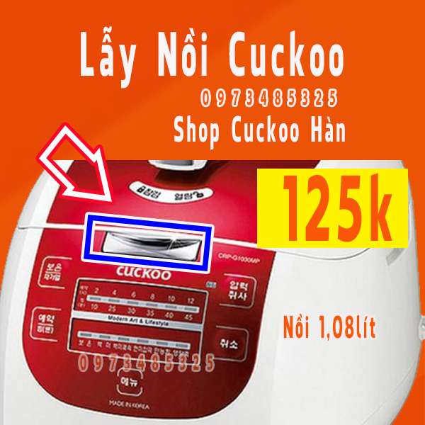 Lẫy Nồi cCơm Điện Cuckoo G1030/ 1015M #Lẫy_khóa_nồi_cơm_điện_Cuckoo cho các model CRP-G1015M -- CRP-