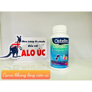 Canxi Khủng Long Ostelin Úc 90 viên cho bé từ 2 tuổi - Xuất xứ Úc