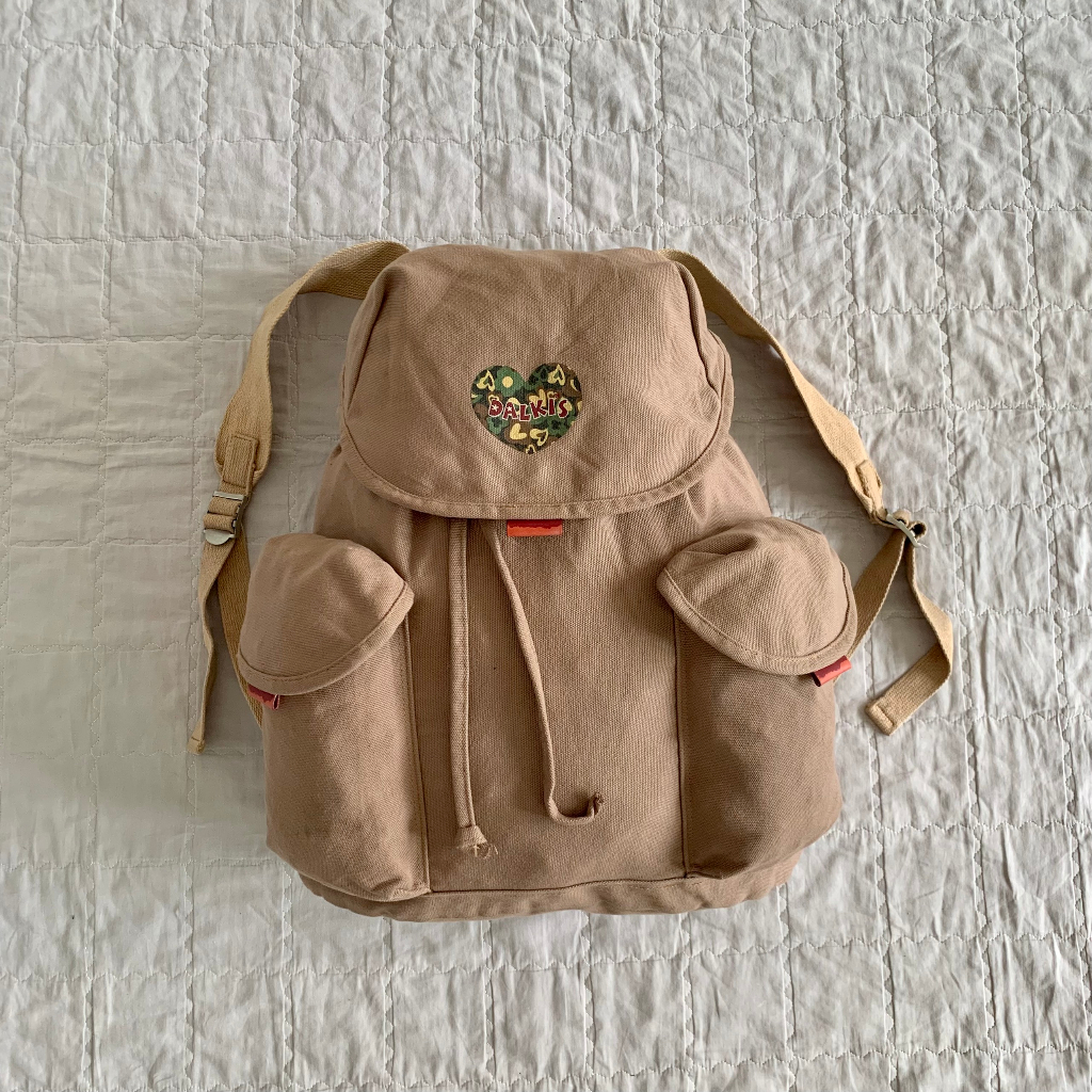 Ba lô vải bố dày rút miệng