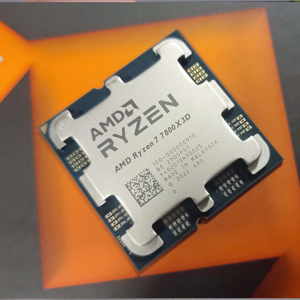 Bộ vi xử lý AMD Ryzen 7 7800X3D / 4.2GHz Boost 5.0GHz / 8 nhân 16 luồng / 104MB / AM5