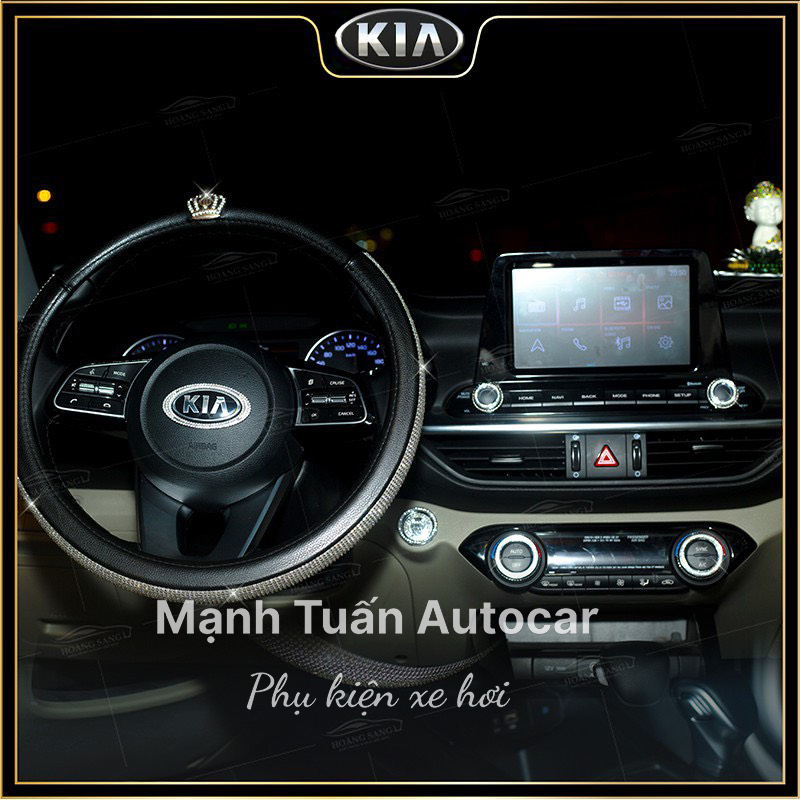 Bộ đính đá full nội thất xe kia cerato , chất liệu đá cao cấp Swarovski , mạ viền crom không han gỉ , sang trọng