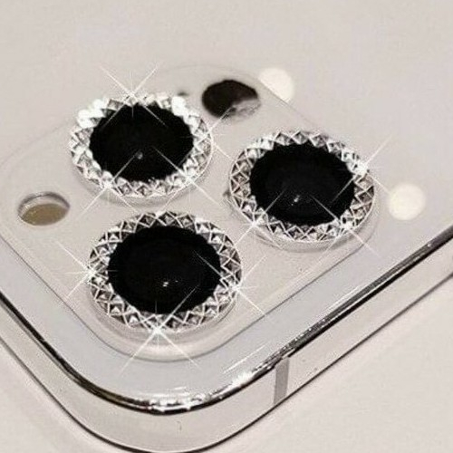Bộ 3 dán kim cương bảo vệ mắt camera IPhone 12 Pro Max, 12 Pro, 12, 12 Mini 11 ,11 ,11 pro max cực nổi bật