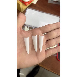 Móng nối nhọn dài , đắp bột không cần nối 2 móng, mong tip