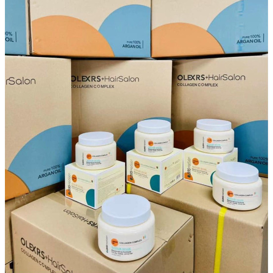 Combo CẶP GỘI XẢ Olexrs Collagen 500ml + Ủ Tóc Olexrs Collagen 500ml Chính Hãng