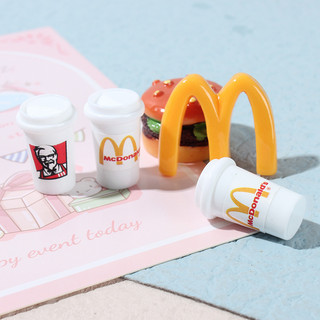  Mô hình ly nước ngọt KFC MC trang trí nhà búp bê 