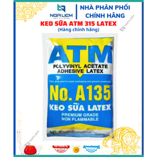 Keo Sữa ATM 135 (1KG), Keo Dán Đa năng, Bám Dính Tốt, An toàn, Dễ Sử Dụng - Hàng chính hãng