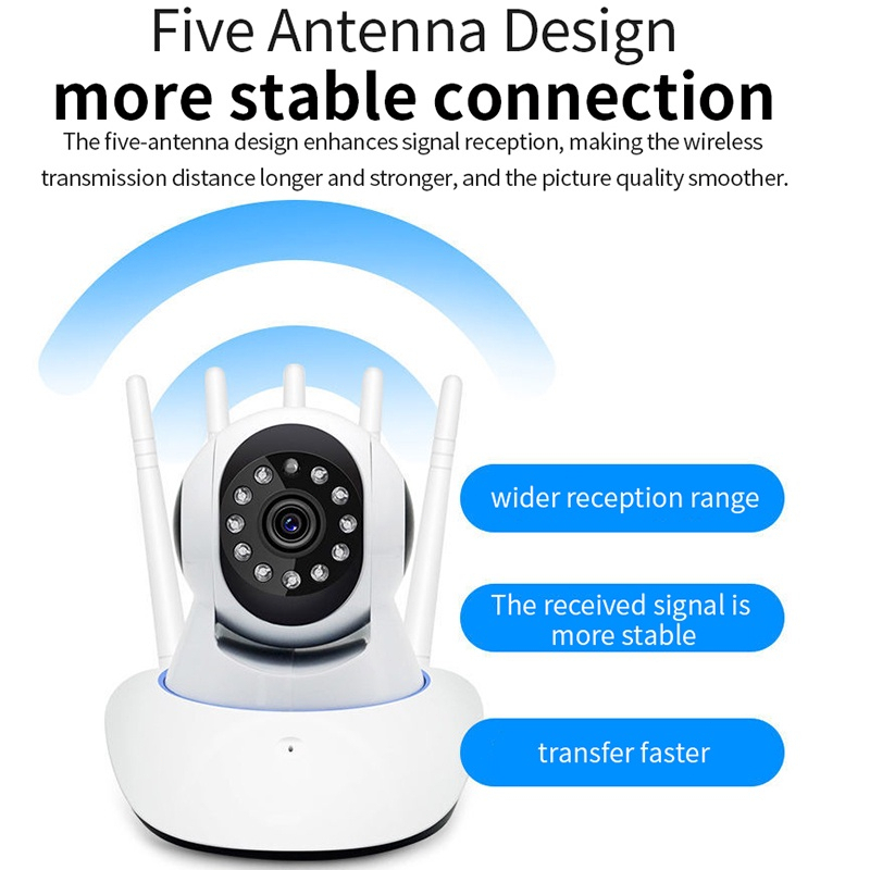 Camera 360 trong nhà trong nhà ngoài trời，camera wifi không dây ngoài trời