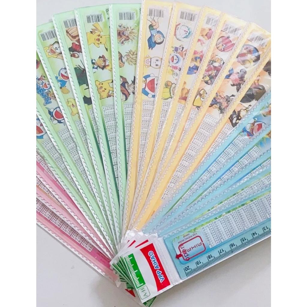 Tổng Hợp Thước Kẻ Nhiều Hình Nhiều Mẫu Mã Dễ Thương