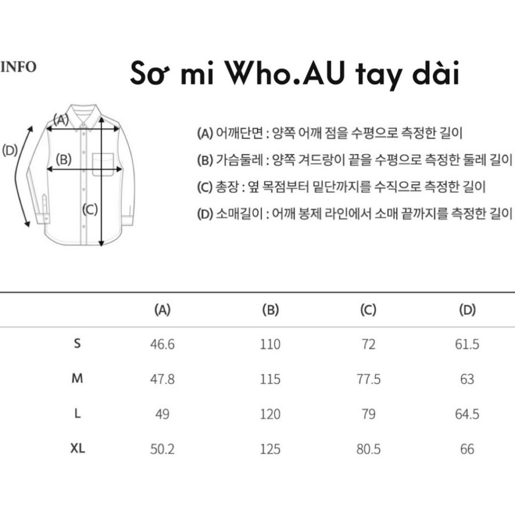 Áo sơ mi sọc tay ngắn Who.A.U chính hãng