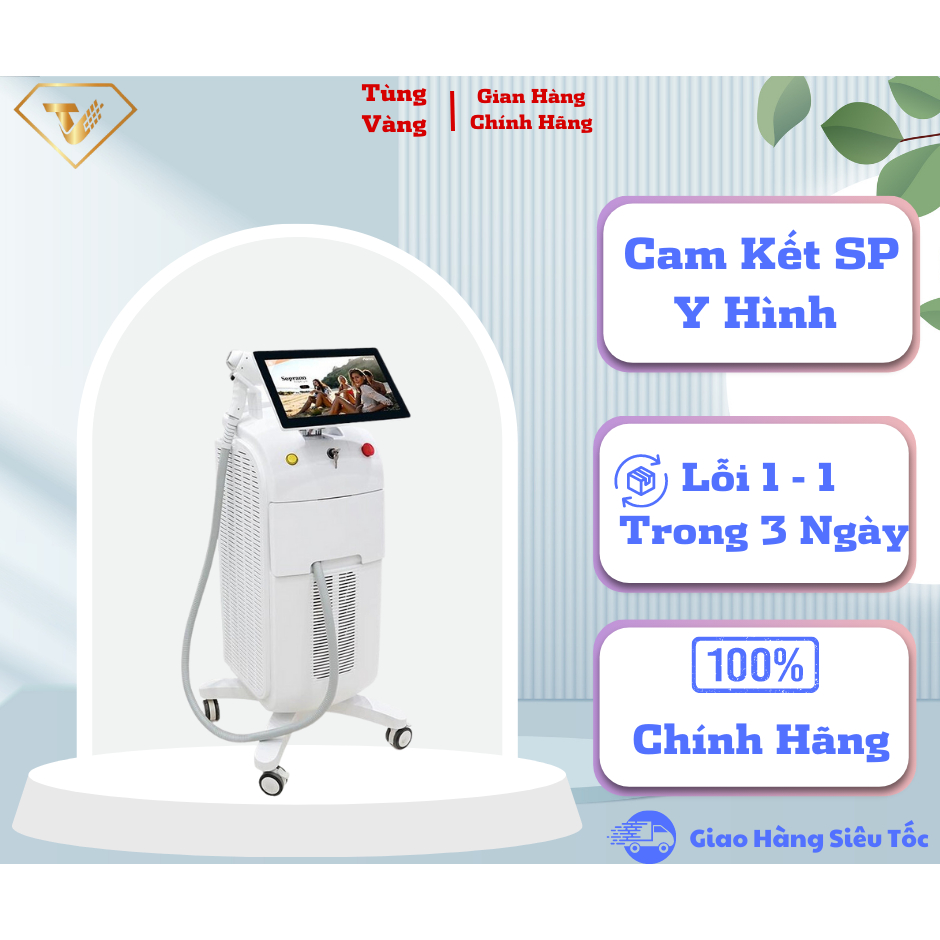 Máy Triệt Lông Diode Laser 808