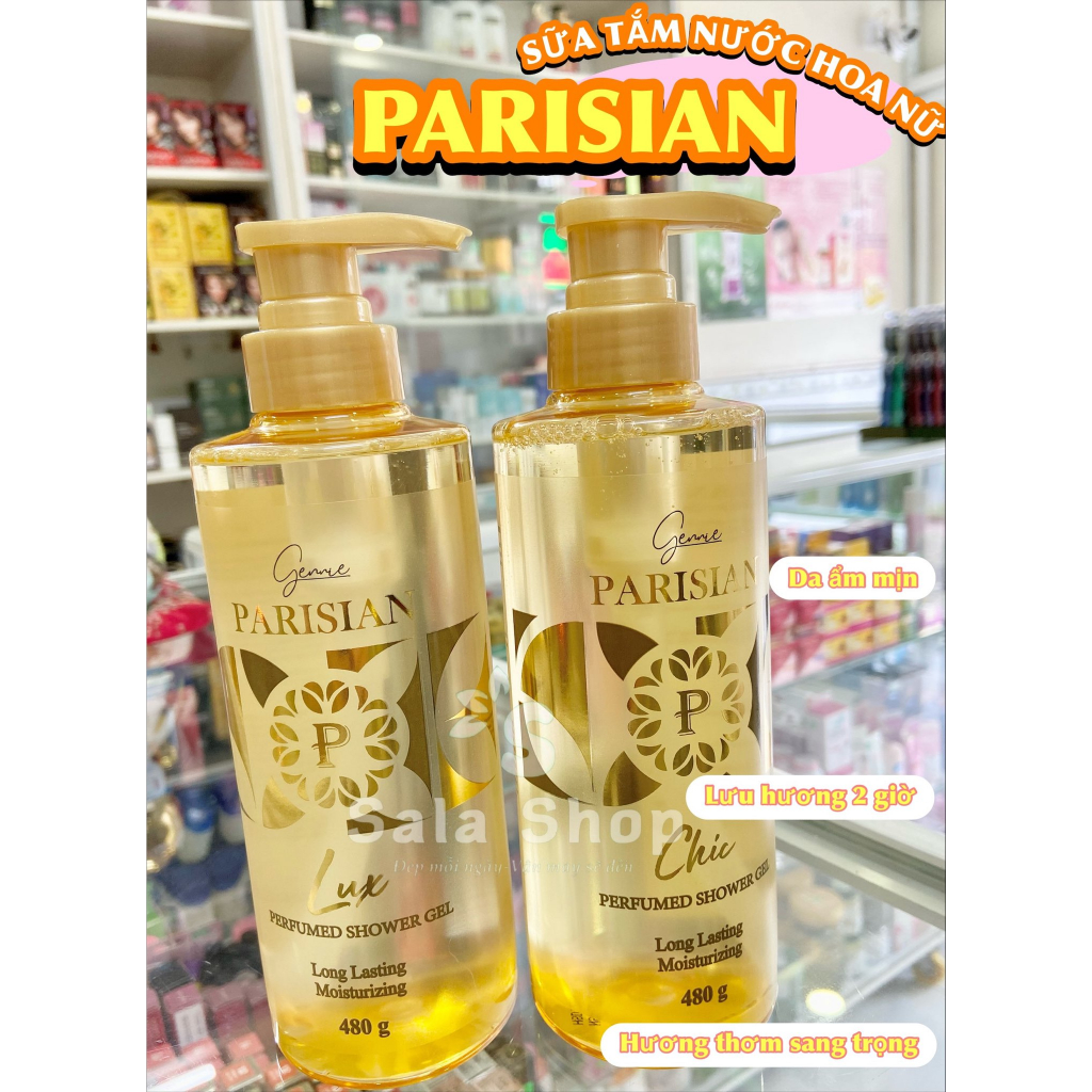 Sữa Tắm Nước Hoa Nữ Parisian For Her 480g