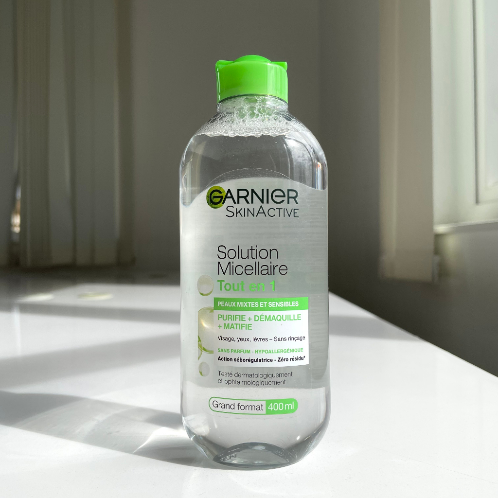 Nước Tẩy Trang Làm Sạch Sâu Dịu Nhẹ Cho Mọi Loại Da - Garnier Micellar Cleansing Water 400ml