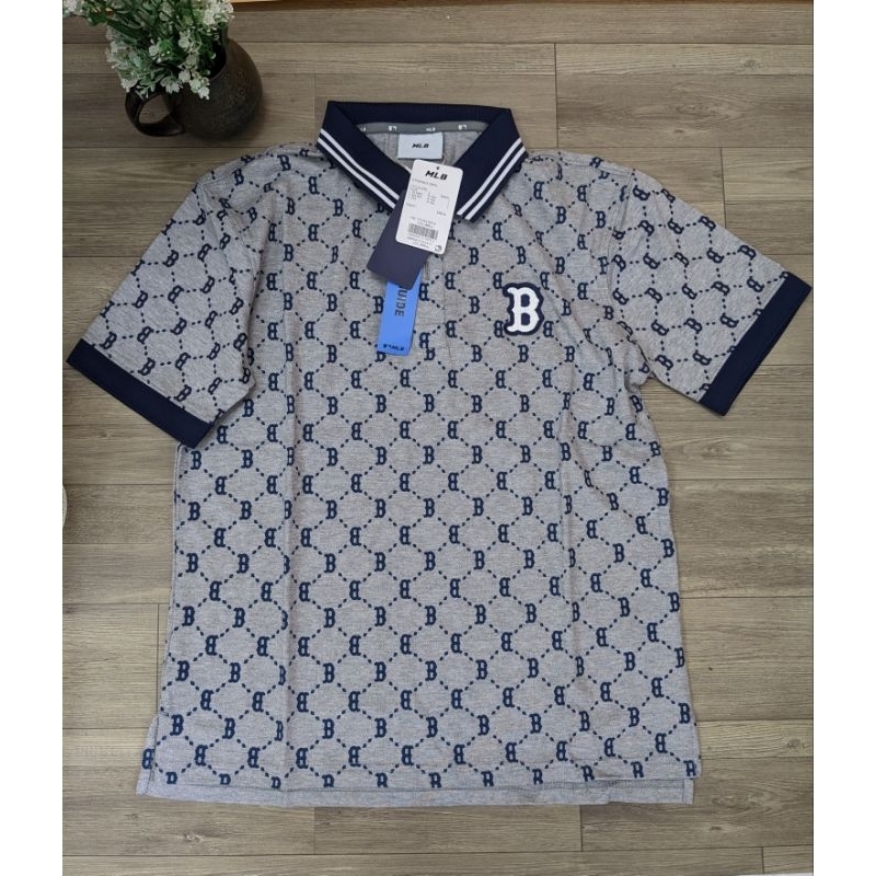 Áo polo nam nữ hoạ tiết chữ thêu eo em bi
