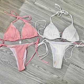 Bikini 2 mảnh tam giác buộc dây code2388